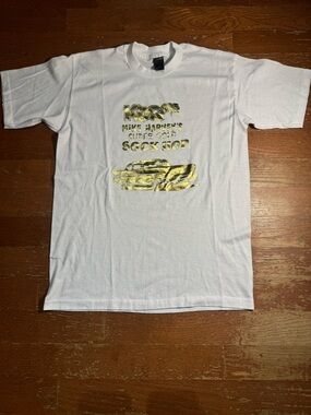 1990 Vintage Mike Harvey’s Super Gold Sock Hop Graphic